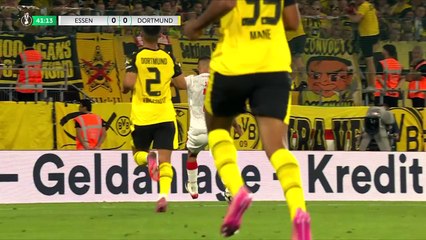 Le résumé de Rot-Weiss Essen - Dortmund en vidéo - Foot - Coupe d'Allemagne