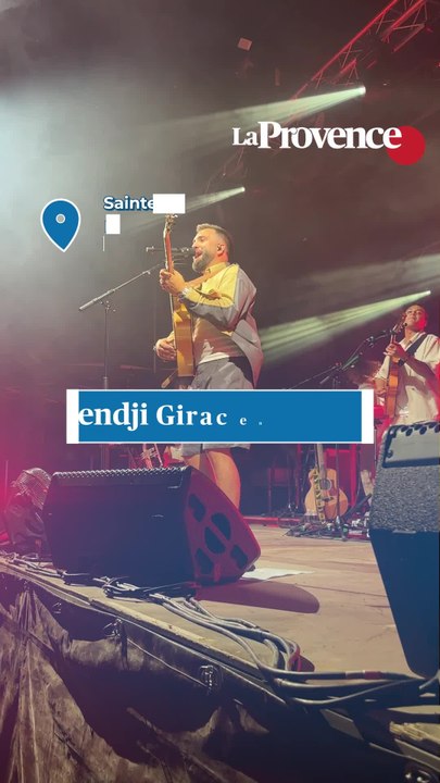 Kendji Girac en concert sur les terres gitanes des  Saintes-Maries-de-la-Mer