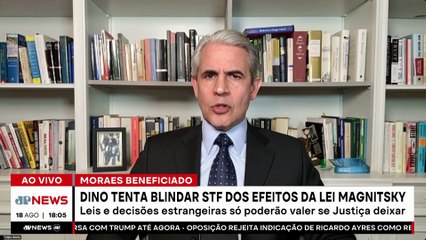 Flávio Dino tenta blindar STF dos efeitos da Lei Magnitsky após Moraes sofrer sanções dos EUA