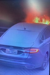 Carro da ministra Isabel Galotti pega fogo na garagem do STJ