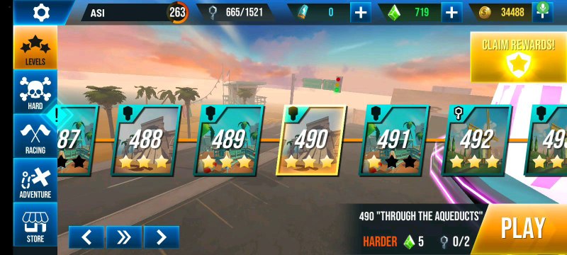 Stunt Car Extreme Level 490 THROUGH THE AQUEDUCTS