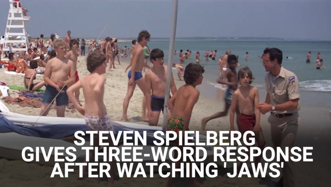 Even Steven Spielberg Watched 'Jaws' On Its 50th Anniversary And Had A Three-Word Response