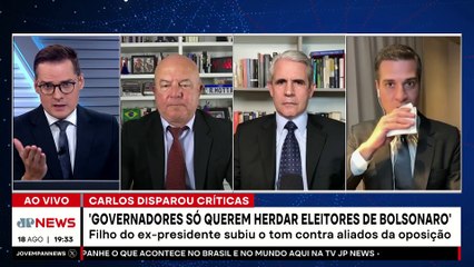 Carlos Bolsonaro critica governadores da oposição e afirmam que eles se ‘comportam como ratos’