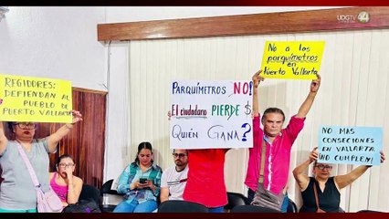 Empresarios de Vallarta, en contra de los parquímetros