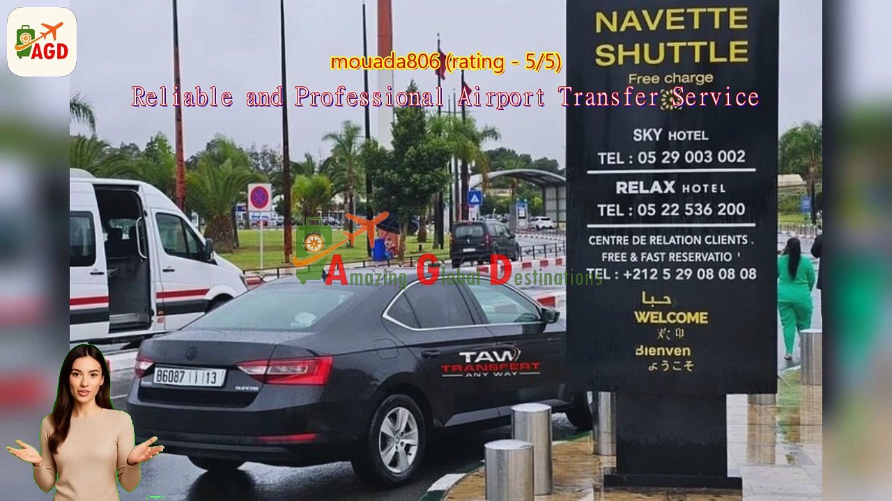 AGD Review Transfer From Casablanca Airport CMN To Casablanca City
