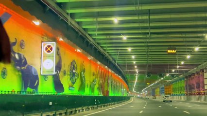 Road Journey On Newly Opened UER2 After Inauguration Unexpected Time From Shiv Murti Ranpuri To Alipur