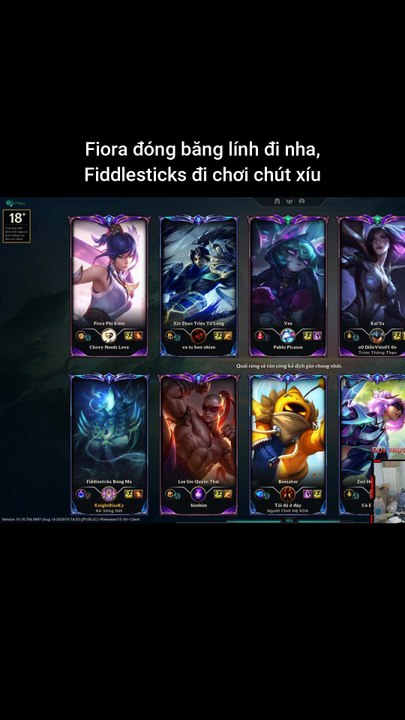 Fiora đóng băng lính đi nha, Fiddlesticks đi chơi chút xíu #fiora #fiddlesticks #lienminhhuyenthoai #leagueoflegends #knightriseky
