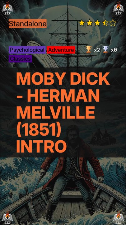 Moby Dick - Herman Melville (1851) Intro