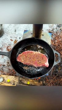 Winter Tent Camping In Snow. Part 2