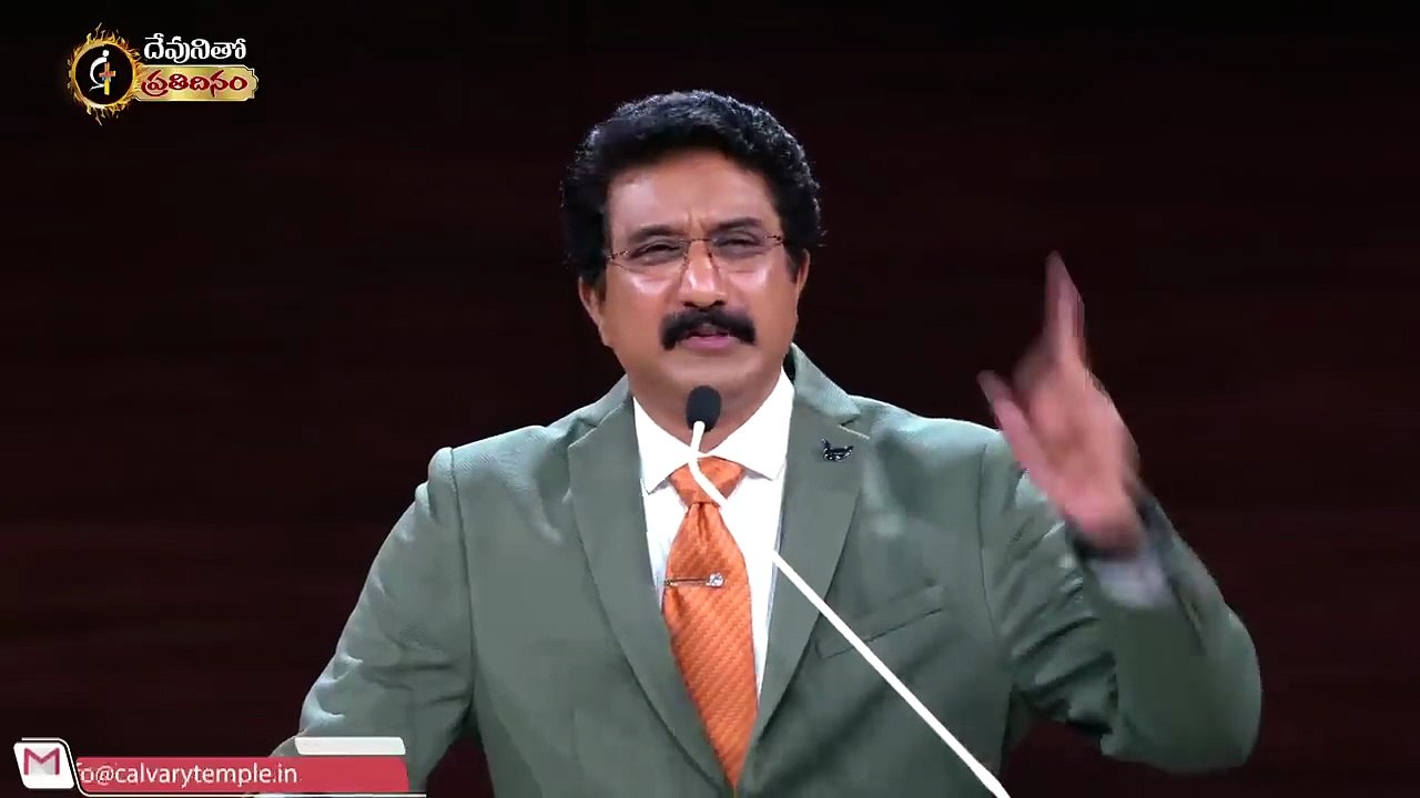 దేవునితో ప్రతిదినం _ 19_AUG_25 _ Today God's Promise @DrPSatishKumar#calvarytemplelive  #Daily Motion