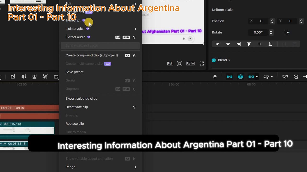 Interesting Information About Argentina in Urdu