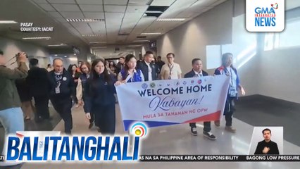 39 na Pinoy na biktima ng human trafficking sa Nigeria, nakauwi na sa Pilipinas | Balitanghali