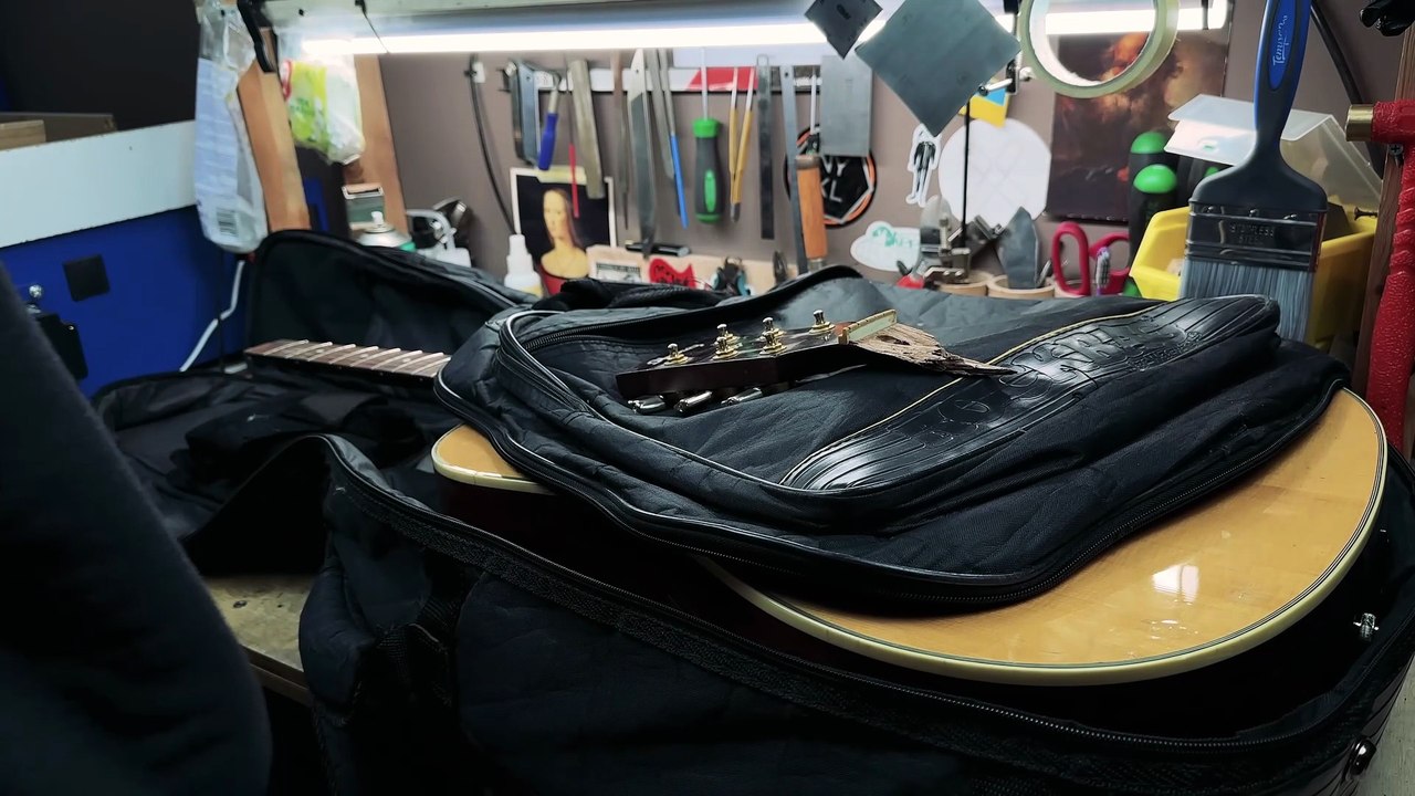 How to repair heavily damaged guitar neck _ Guitar head broken (May 26, 2023) [Tanya Shpachuk]