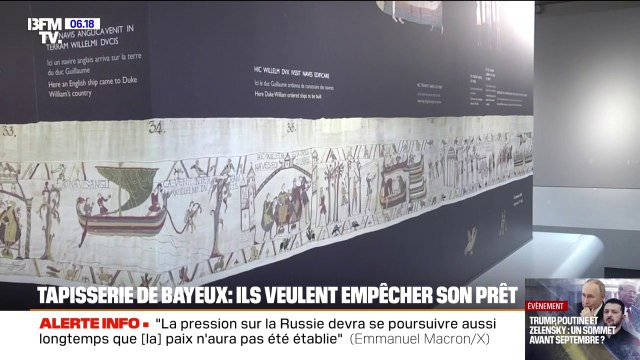 Une pétition pour empêcher le prêt de la tapisserie de Bayeux au British Museum