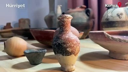 Karahöyük’te iki bin yıllık kalem ve küvet