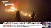 L'Espagne confrontée à des incendies sans précédent
