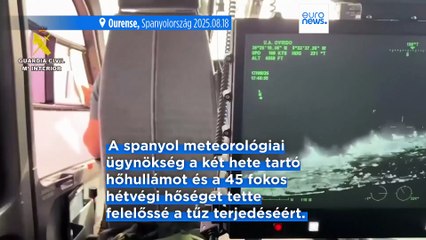 A rekordméretű spanyol bozóttüzek miatt lezárták a Camino zarándokút egy 50 kilométeres szakaszát