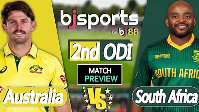 South Africa vs Australia | AUS vs SA 2nd ODI Match Preview |
