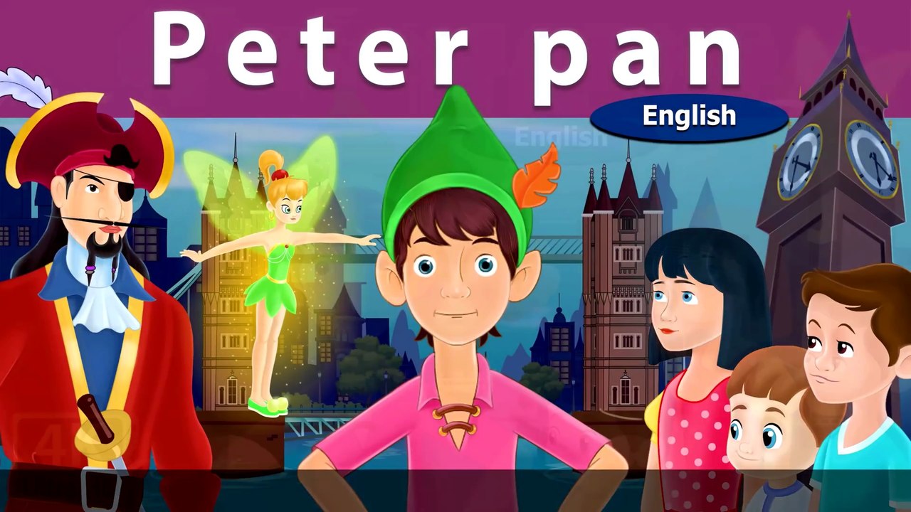 Peter Pan in English | Stories for Teenagers | English Fairytales