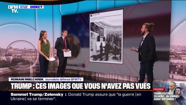 Sommet à Washington: ces images publiées sur les réseaux sociaux de la rencontre entre Donald Trump et Volodymyr Zelensky
