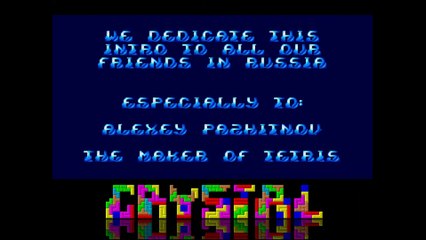 Amiga Demo Tetris by Melon Dezign (1992)