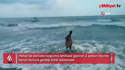 Denizde can pazarı! Rip akıntısına kapıldılar