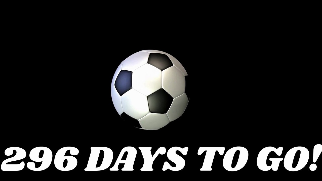 296 DAYS TO GO! FIFA WORLD CUP 2026