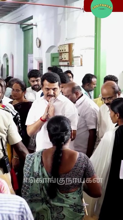 Strong Leader Senthil Balaji at Karur Event  ❤️‍🔥 #kongunayagan