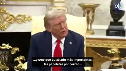 Trump prohibirá el voto por correo en EEUU porque lo considera “un fraude”