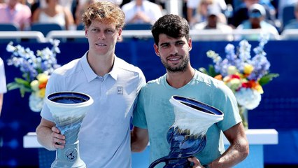 Alcaraz Wins Cincinnati Title After Sinner's Early Retirement 🚶‍♂️