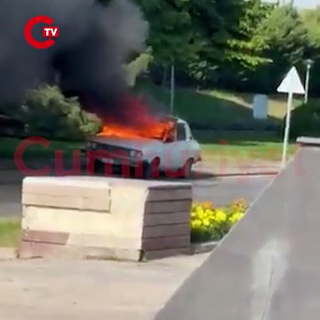 meclisin önünde beyaz toros yakıldı