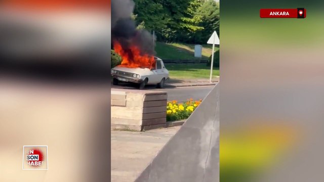 TBMM önünde beyaz toros yakma eylemi