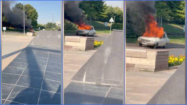 Millî Dayanışma, Kardeşlik ve Demokrasi Komisyonu toplantısı öncesi Meclis önünde beyaz Toros paniği