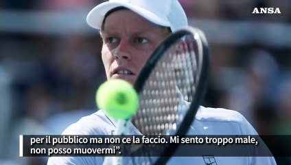 Sinner sta male e lascia Cincinnati, ko di Paolini in finale