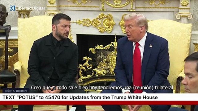 Trump, Zelenski y Putin respaldan una reunión trilateral para negociar la paz en Ucrania