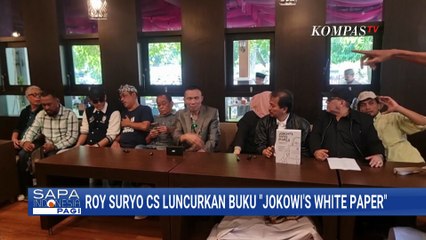 Luncurkan Buku Jokowi's White Paper, Roy Suryo: Isinya tentang Peristiwa 2013 | SAPA PAGI