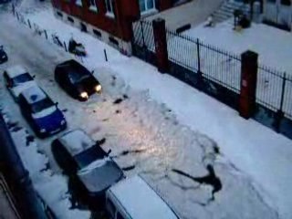 Toulouse le 15/05/2008 après l'orage rue Bachelier