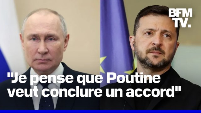 Ukraine: une rencontre entre Vladimir Poutine et Volodymyr Zelensky aura lieu dans les prochains jours