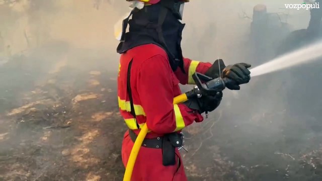 Los incendios arrasan Ourense