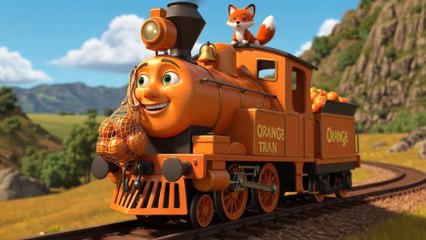 🎶 The Rainbow Train Song – Learn Colors for Kids with Fun Train Ride🎶