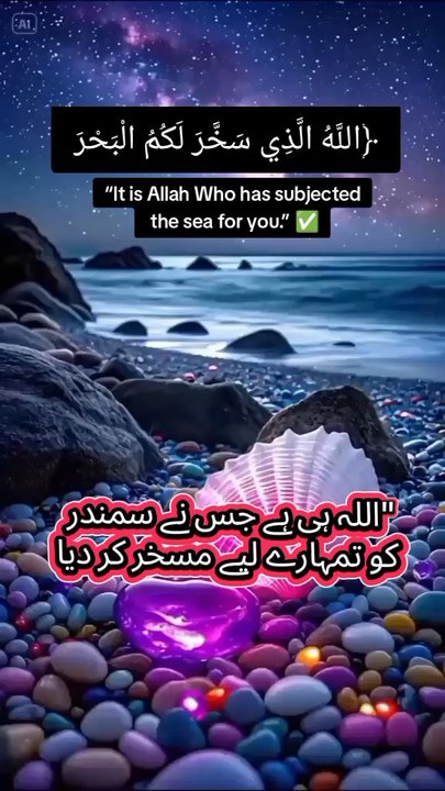 Surah Al-Jathiyah, Ayah 12: