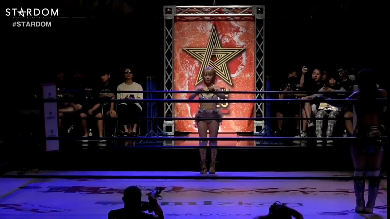 STARDOM 5STAR Grand Prix 2025 Round 4 Red Star B Tomoka Inoba vs Natsupoi