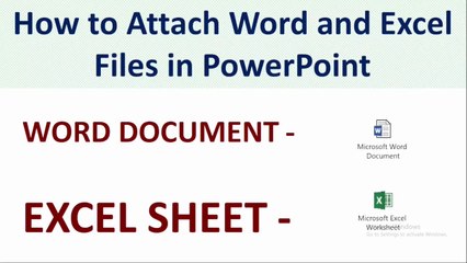 This PowerPoint Feature Will SAVE Your Career! 🚀 Embed Word & Excel Files Instantly