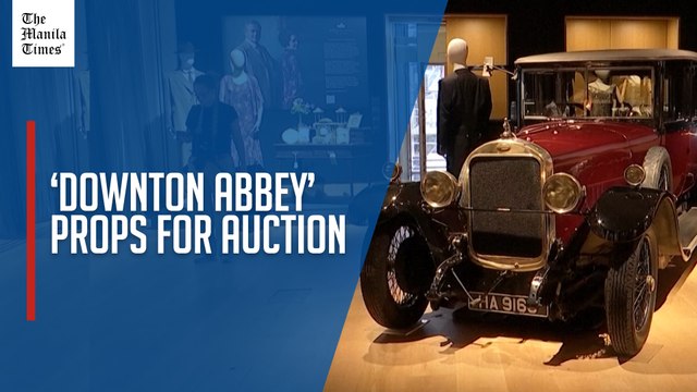 'Downton Abbey' costumes and props on auction ahead of final film's release