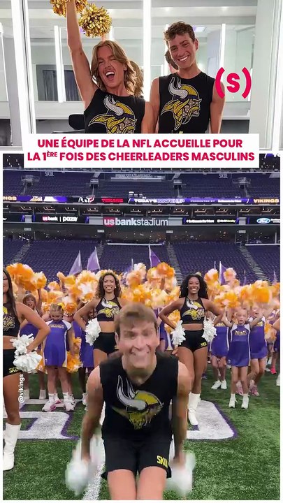 Les Minnesota Vikings viennent d’intégrer deux hommes au sein de leur équipe de cheerleaders : Blaiz