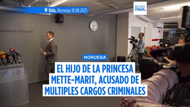 El hijo de la princesa Mette-Marit, acusado de 32 cargos, entre ellos violación, por la Fiscalía noruega