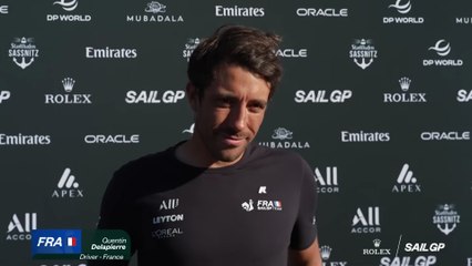 SailGP 2025 /  Réactions des pilotes  Grand Prix de voile d'Allemagne  Jour 2