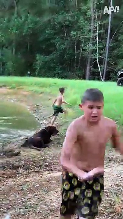 Bigfoot strikes again! 🤣 #afv #prank #funny