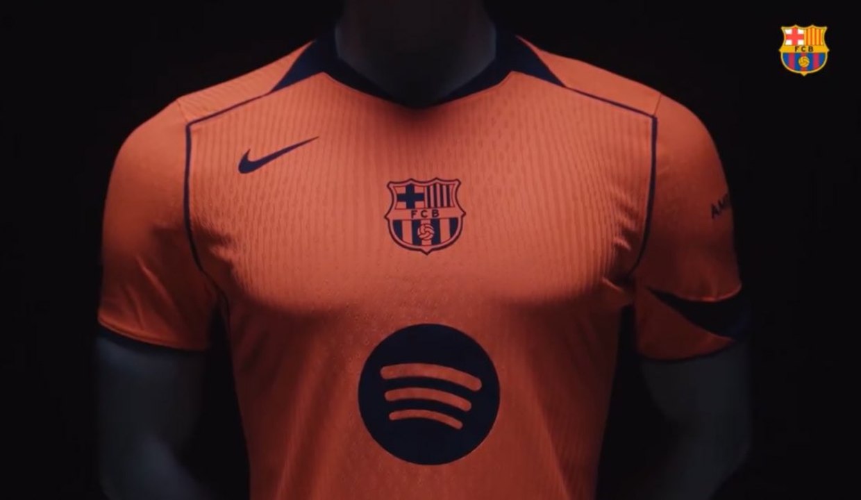El Barça presenta la tercera equipación