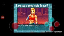 Fatal Fury 3 Geese Howard vs Blue Mary fala de vitória da Blue Mary em português